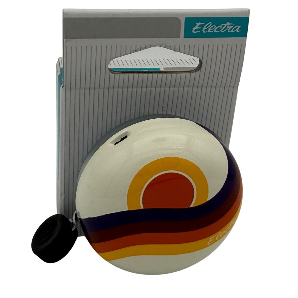 Electra Sunnyside Up Bicycle Bell Retro Sunset Stripe Beach Cruiser Gear New